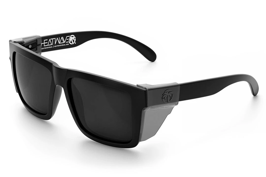 XL VISE Z87 Sunglasses Black Frame: Black Lens 9 XL VISE Z87 Sunglasses Black Frame: Black Lens - Image 9