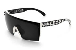 Lazer Face Sunglasses: White Frame Check M8 Customs