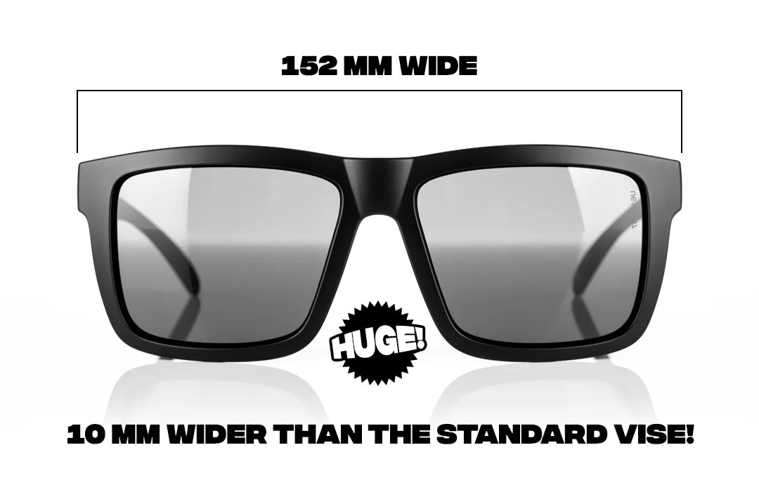 XL VISE Z87 Sunglasses Black Frame: Black Lens 3 XL VISE Z87 Sunglasses Black Frame: Black Lens - Image 3