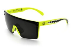 Lazer Face Sunglasses: Sparky Z87 -Heat Wave Visual Sparky Black Angle