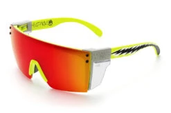Lazer Face Sunglasses: Sparky Z87 -Heat Wave Visual Sparky Sunblast Angle Clear