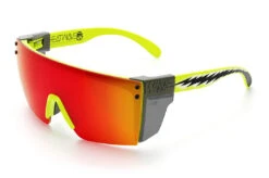 Lazer Face Sunglasses: Sparky Z87 -Heat Wave Visual Sparky Sunblast Angle Smoke