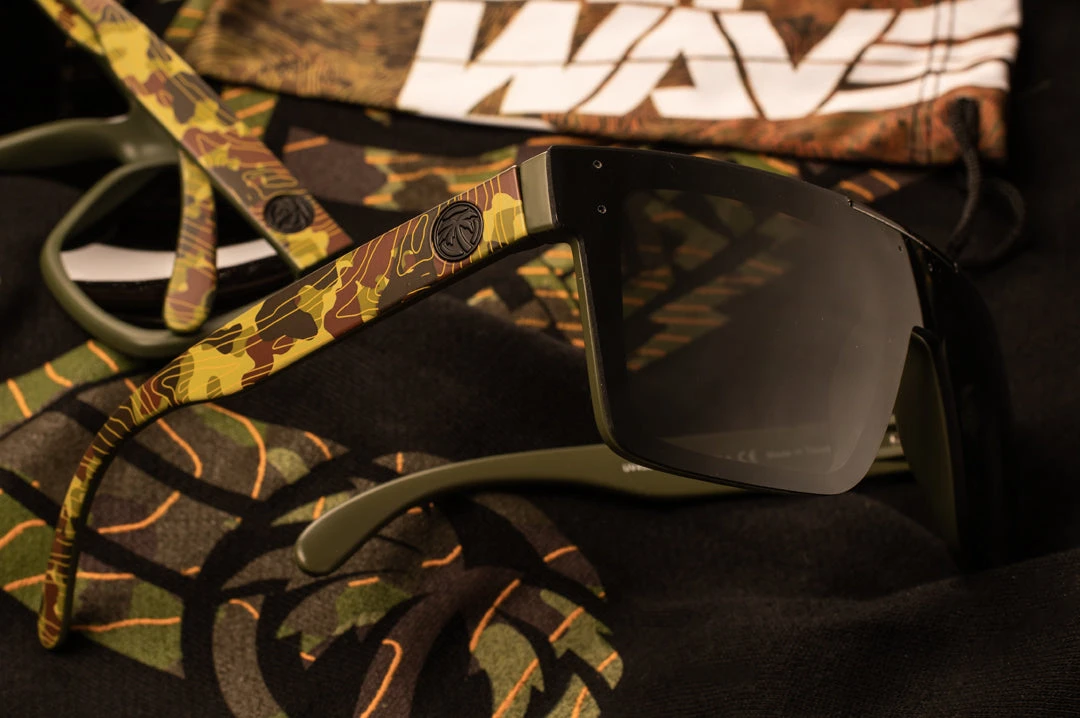 Quatro Sunglasses: Topo Camo 4 Quatro Sunglasses: Topo Camo - Image 4