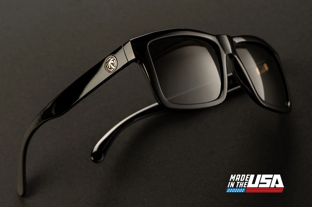 USA VISE Sunglasses: GLOSS BLACK 4 USA VISE Sunglasses: GLOSS BLACK - Image 4