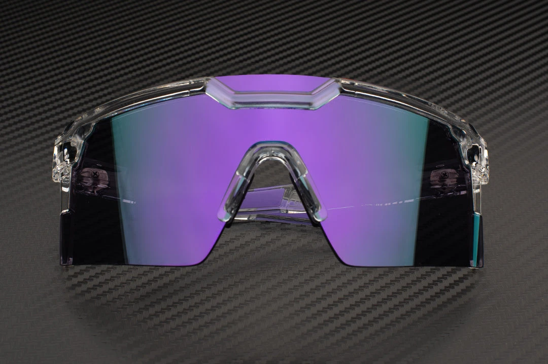 Future Tech Sunglasses: Vapor Clear Frame Ultra Violet Lens Z87+ 3 Future Tech Sunglasses: Vapor Clear Frame Ultra Violet Lens Z87+ - Image 3