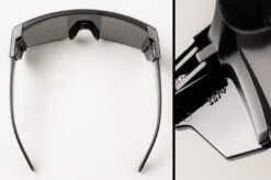 Lazer Face Side Shield Z87+ BLACK -Heat Wave Visual black 1