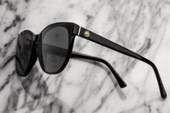 Carat Sunglasses: BLACK -Heat Wave Visual carat black