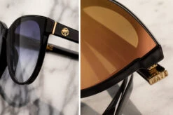 Carat Sunglasses: BLACK -Heat Wave Visual carat detail