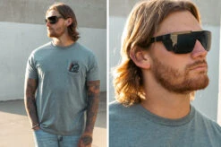 Performance Quatro Sunglasses: Black Z87+ 11 Performance Quatro Sunglasses: Black Z87+ -Heat Wave Visual quatro black lifestyle