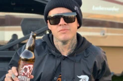 Quatro Sunglasses: BLACK/BLACK -Heat Wave Visual quatroblacklack