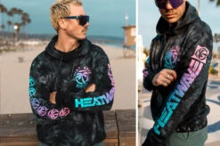 Heat Wave Standard Issue Sweatshirt - Crystal Dye -Heat Wave Visual standard issue hoodie 1