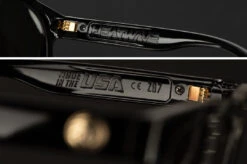 USA VISE Sunglasses: GLOSS BLACK 29 USA VISE Sunglasses: GLOSS BLACK -Heat Wave Visual usa black 4