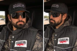 Heat Wave Cab Over Vest Black Denim (SIZE L ONLY) -Heat Wave Visual vest black denim marco